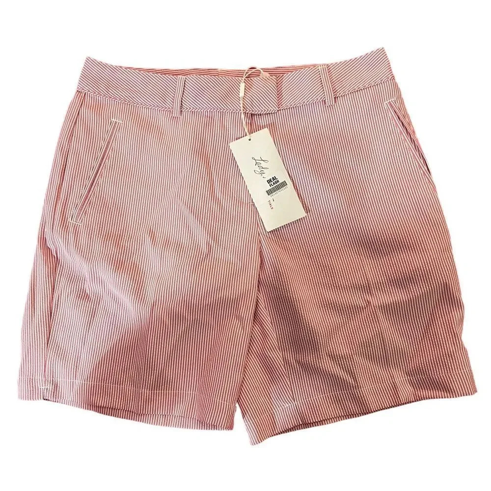 NWT‎ Lady Hagen Essential Seersucker Shorts Women's Size 2